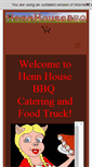 Mobile Screenshot of hennhousebbq.com
